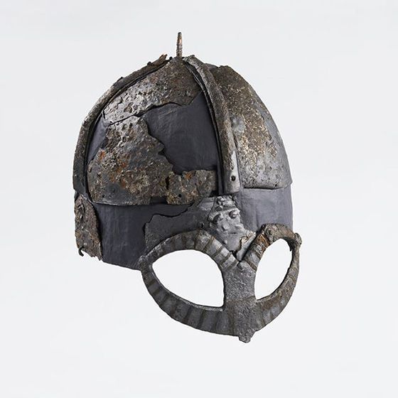 A helmet from the Viking Age