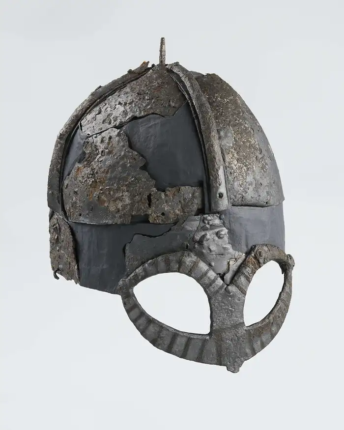 A helmet from the Viking Age