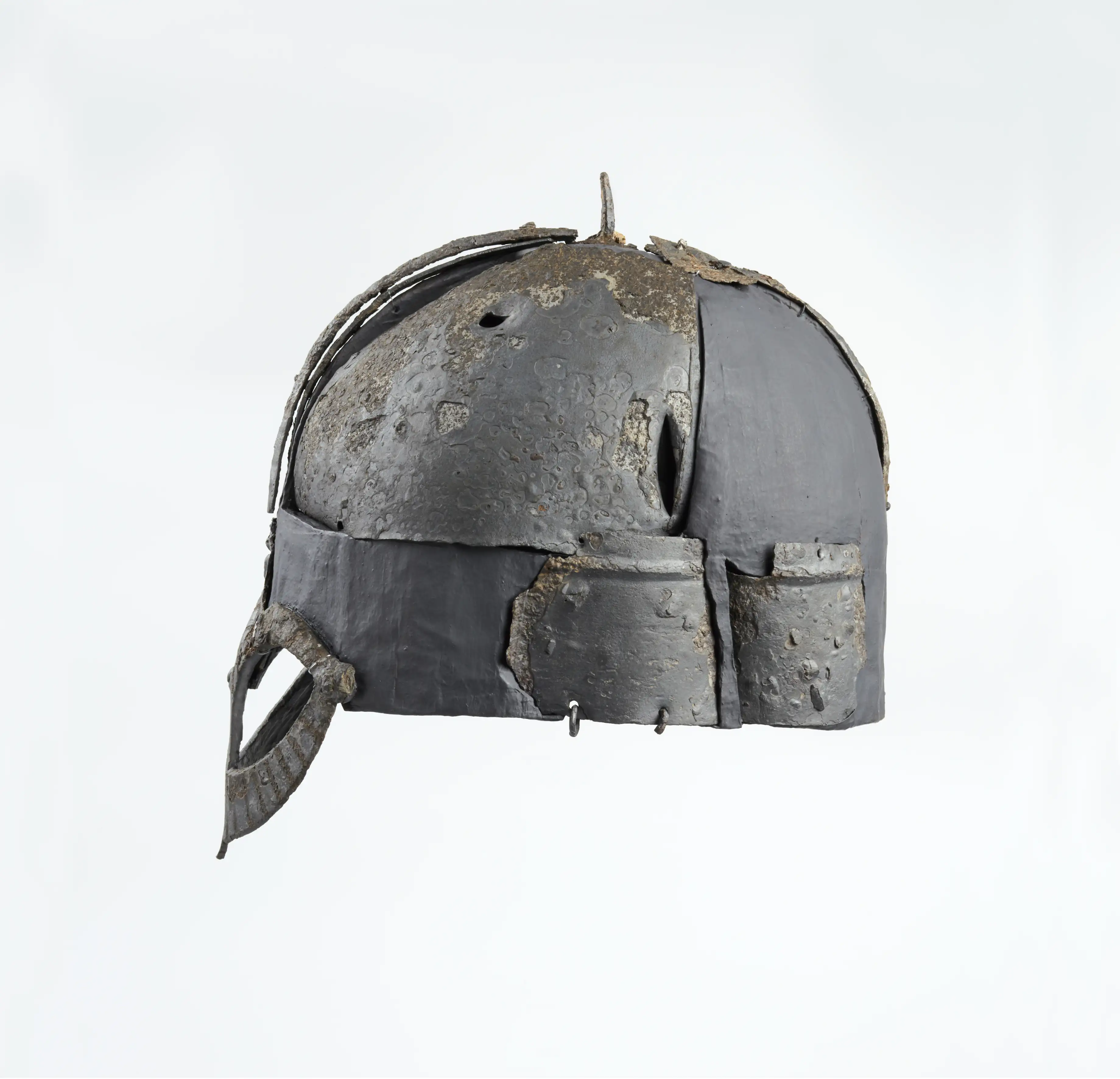 Hjem fra vikingtiden sett fra siden.