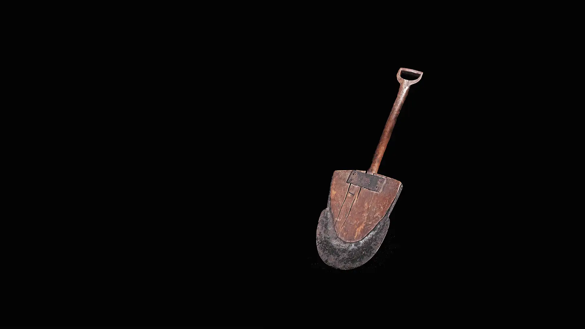 En spade fra 1800-tallet
